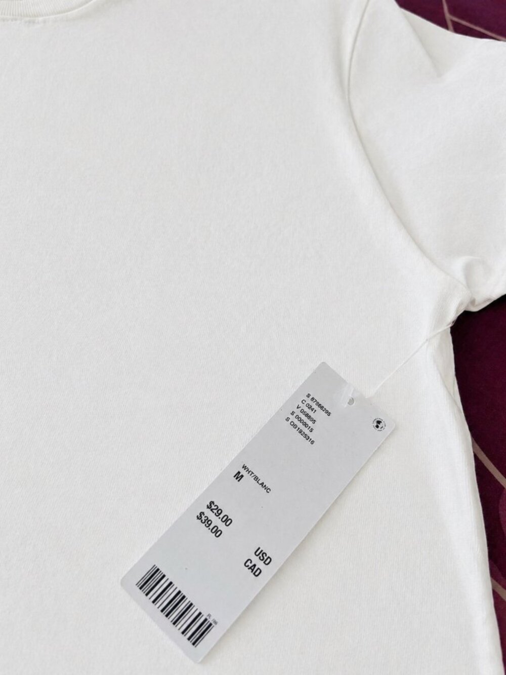 Urban Outfitters BDG White Oversized Cropped Tee NWT S M XL - Picture 4 of 8